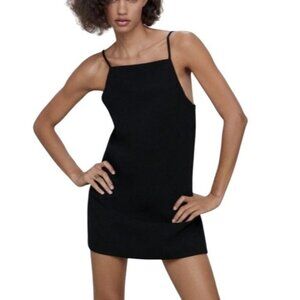 Women's Zara Black Strappy Dress, size medium
